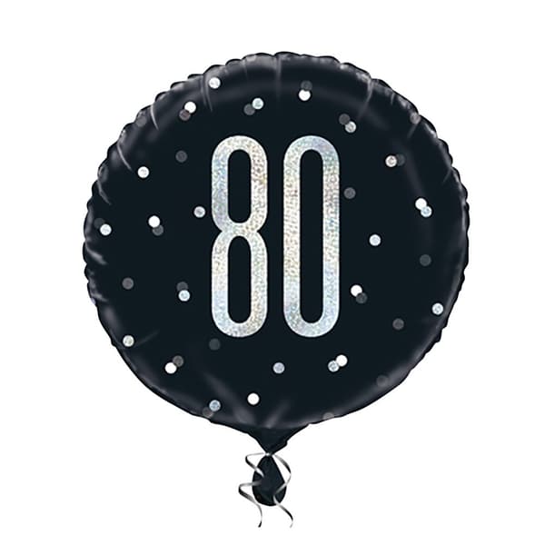 Unique Party Glitz Prismatic Age Foil Balloon