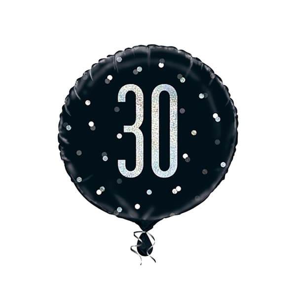 Unique Party Glitz Prismatic Age Foil Balloon