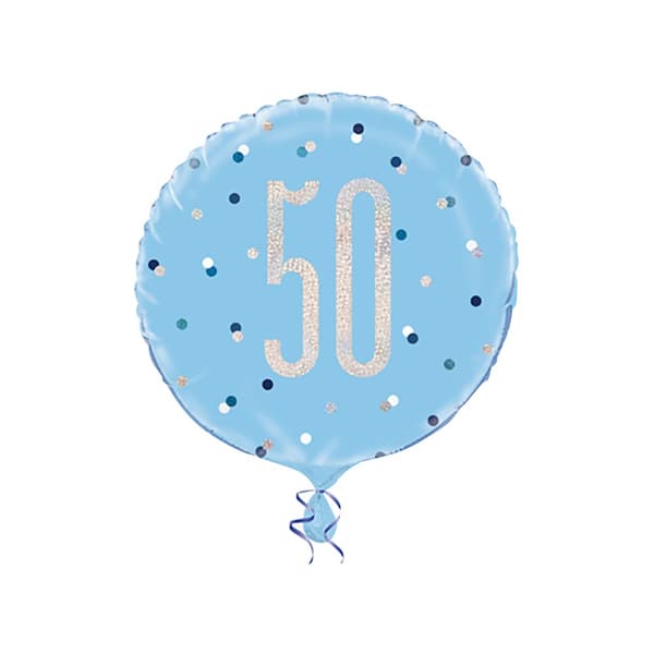 Unique Party Glitz Prismatic Age Foil Balloon