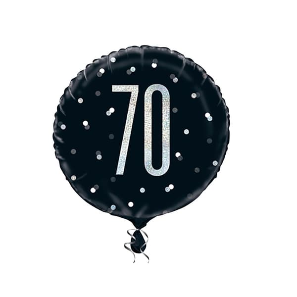 Unique Party Glitz Prismatic Age Foil Balloon