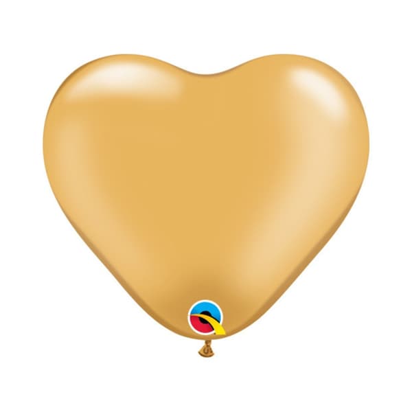 Qualatex Heart Latex Balloons (Pack of 100)