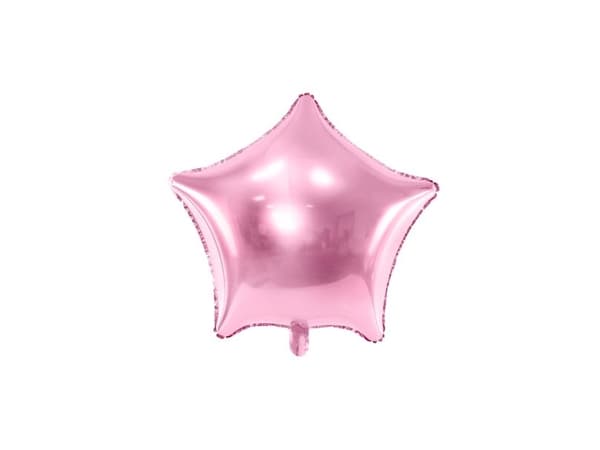 Party Deco Star folio ilmapallo, vaaleanpunainen, 48cm universaali