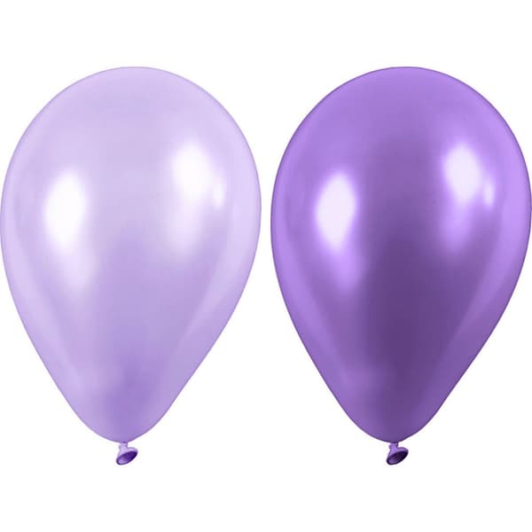 Ballonger - Lila - 10 st