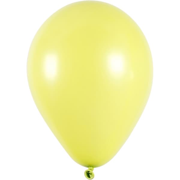 Ballonger Runda - Lime - 10 st - Dia. 23 cm