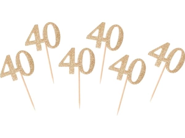 GoDan B&amp;C pickers "40" guld 6st