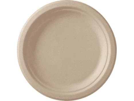 Duni fiber paper dishes plate 22cm, pack of 50 (PP0083)