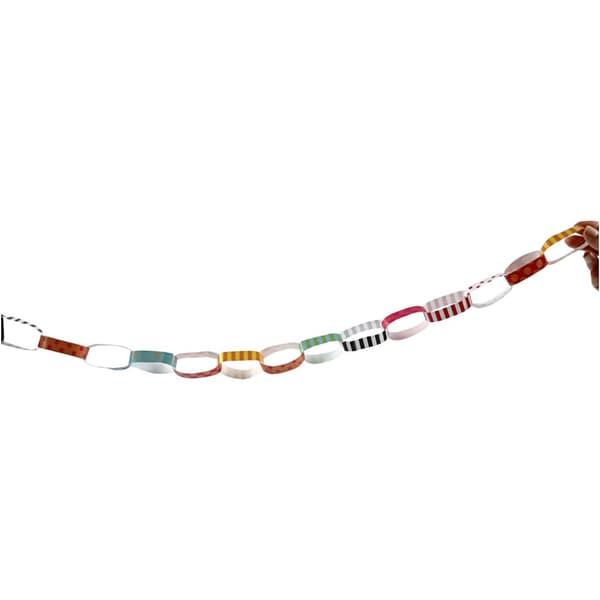 Girlangstrimlor med tryck - 16 cm x 15 mm - 2400 st