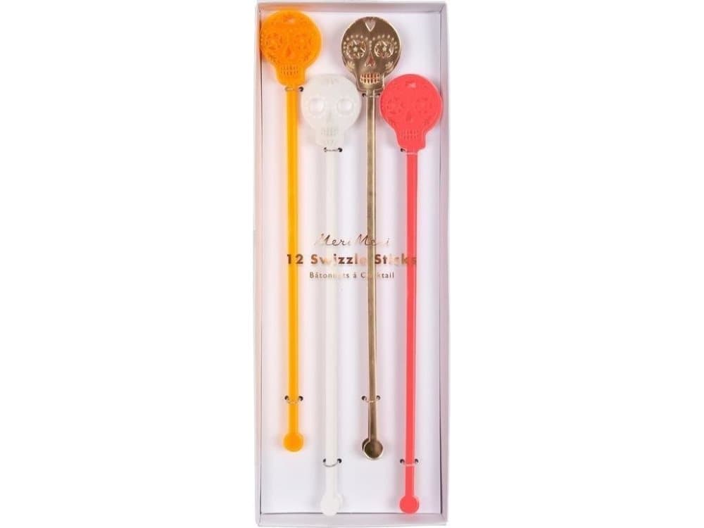 Meri Meri Sugar Skull Swizzle Sticks