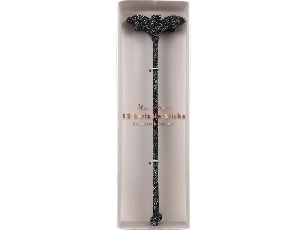 Meri Meri Acrylic Bat Swizzle Sticks