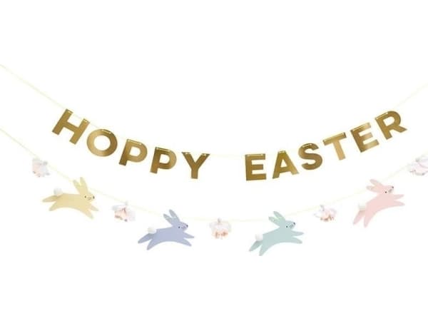 Meri Meri Pastel Hoppy Bunny Garland