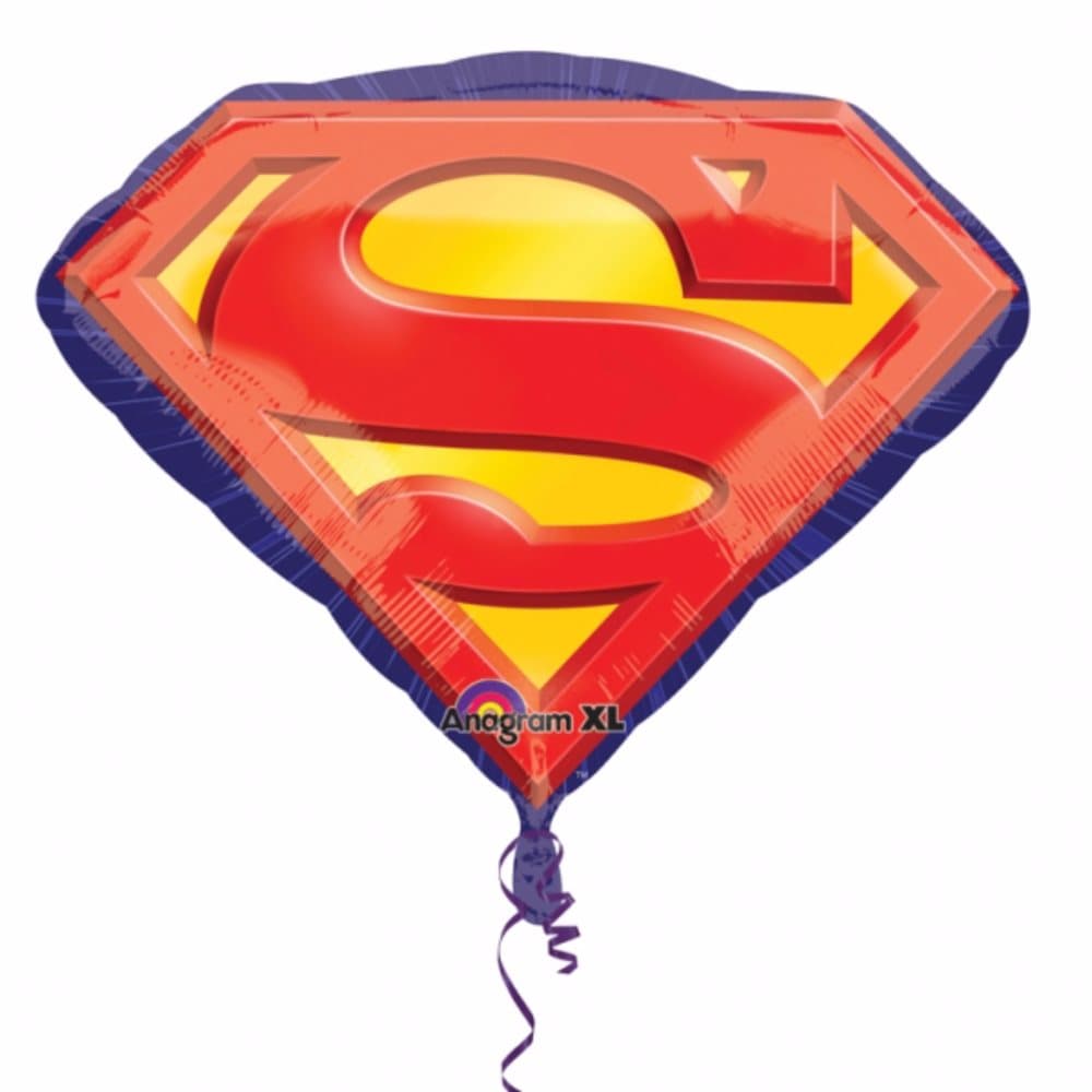 Anagram Superman Emblem Supershape Balloon