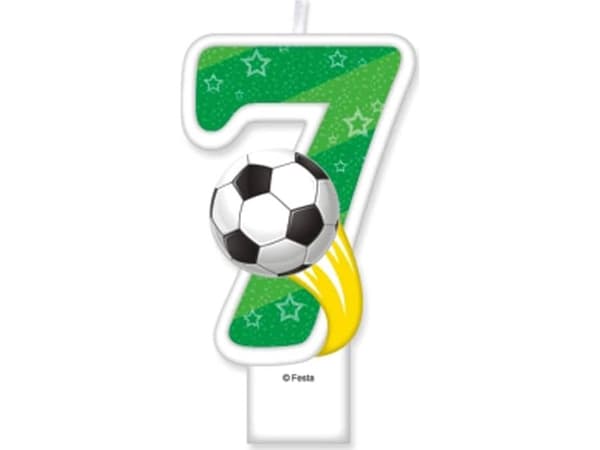 MK Candle nummer Fotball - 7 - syv universal