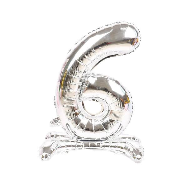 Realmax 6 tal ballon Silver One Size