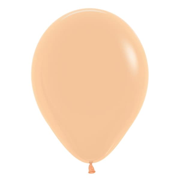 Sempertex Latex Balloons (Pack of 100) Peach One Size