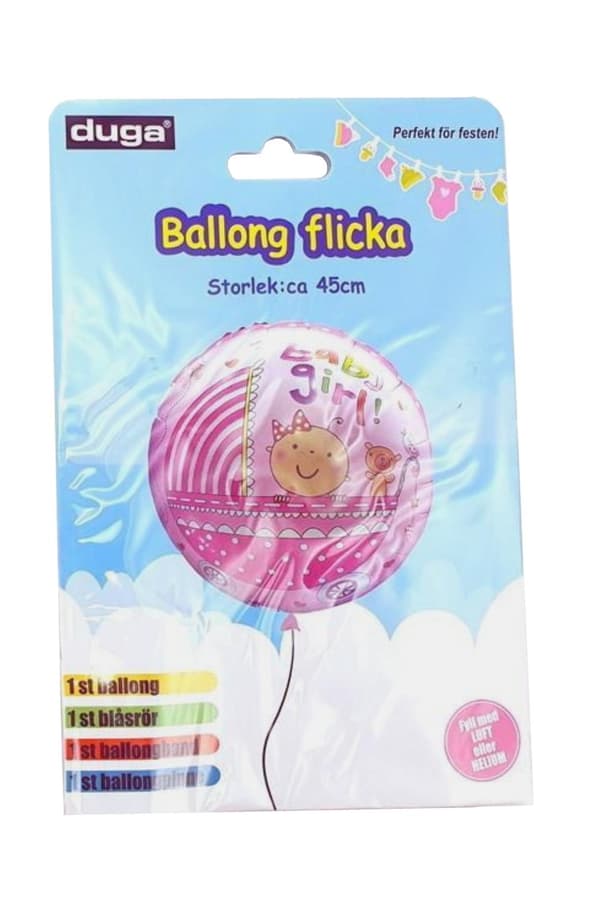 Balloon Girl Pinkki 45 cm