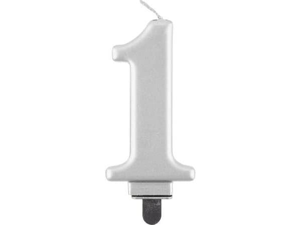 GoDan metallic silver nummerljus - 1 - ett universalljus