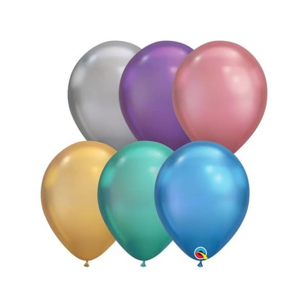 Qualatex Runde latexballon (pakke med 100) Multicoloured One Size