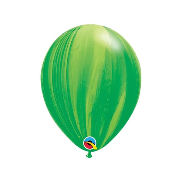 Qualatex Superagate Latex Swirl Balloons (Pack of 25)