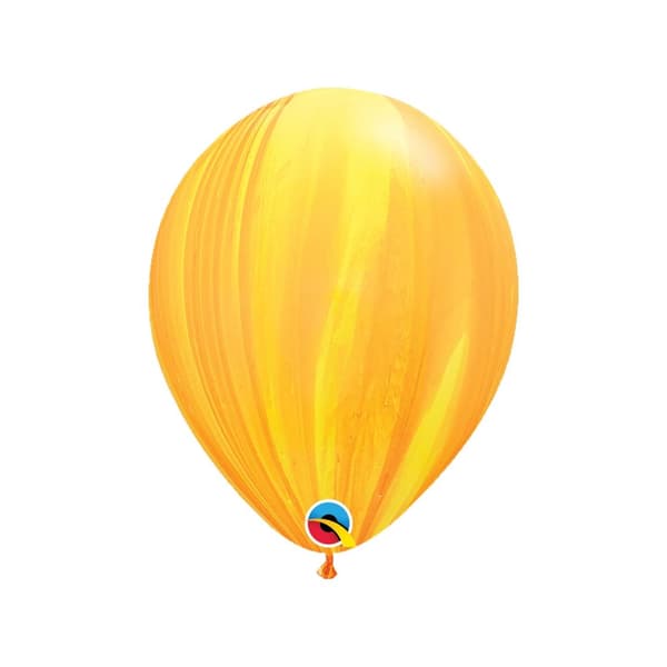 Qualatex Superagate Latex Swirl Balloons (Pack of 25)