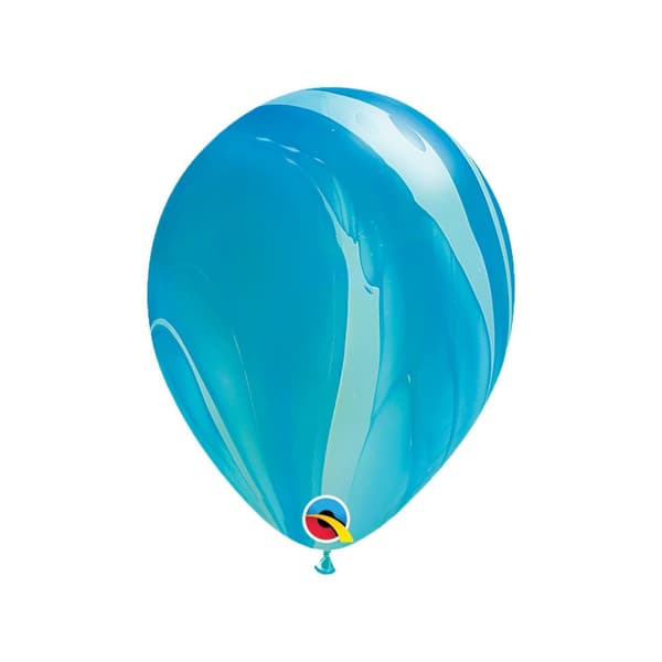 Qualatex Superagate Latex Swirl Balloons (Pack of 25)