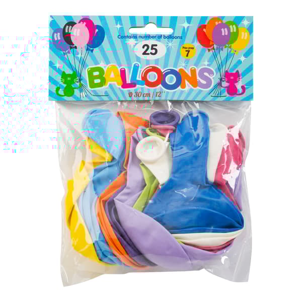 Ballonger Blandade Färger 25-pack