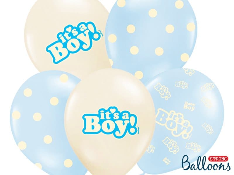 Ballonger "It's a boy", 5-pack