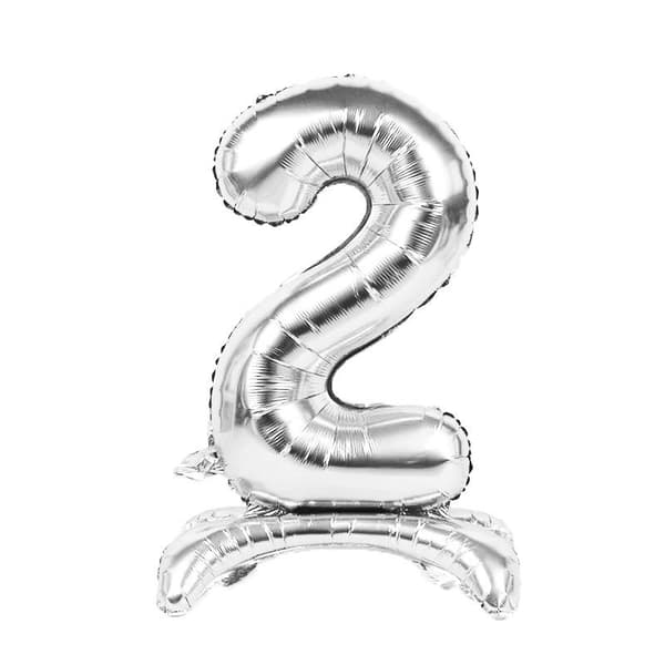 Realmax Standing Number 2 Foil Balloon