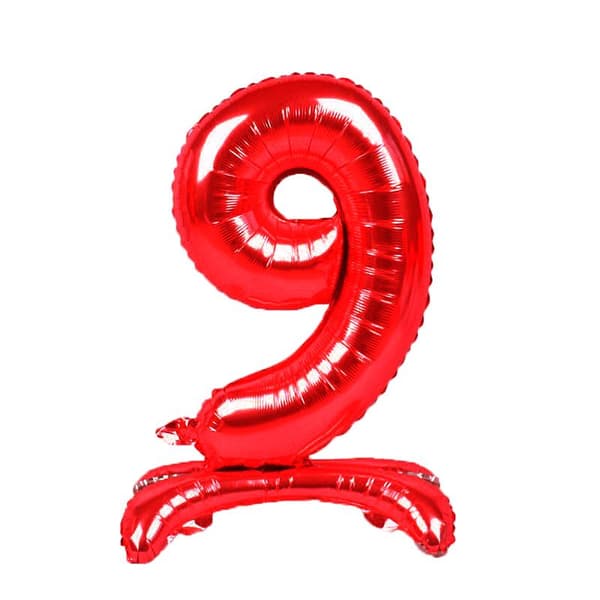 Realmax Standing Number 9 Foil Balloon