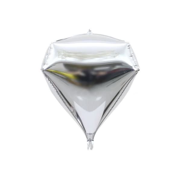 Realmax Diamond 4D Balloon Silver One Size