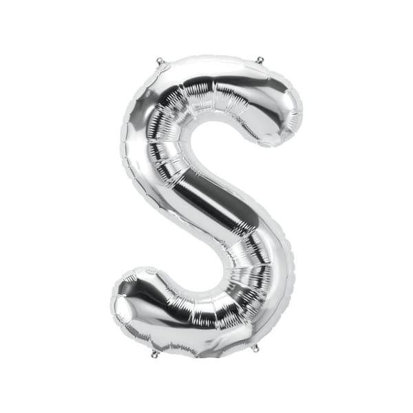 Realmax S Foil Balloon Silver One Size
