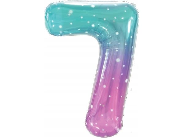 GoDan Folieballong Nummer 7 Kosmos 78cm BC-HKS7