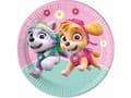 Miniatyrbild 1 av 3: PROCOS Papperstallrikar Paw Patrol Skye &amp; Everest, 23 cm, 8 st (plastfria)