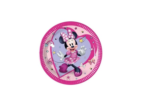 GoDan Paperilautaset Minnie 20 cm 8 kpl Godan