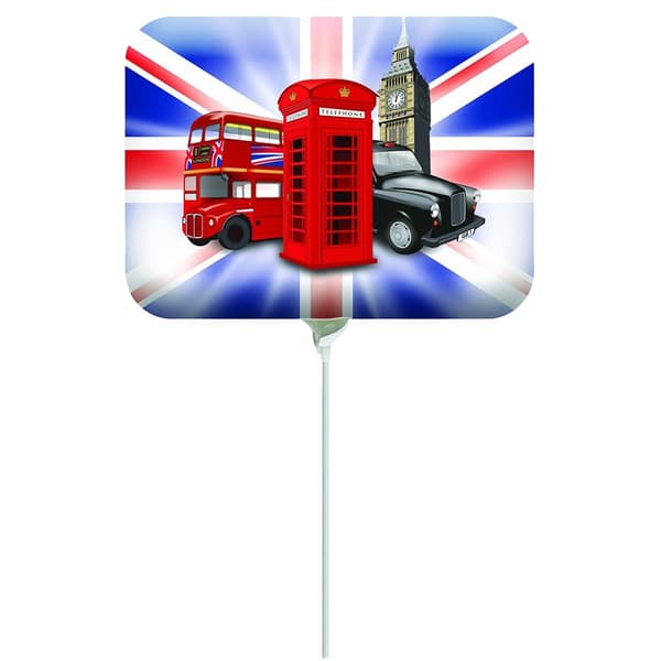 Amscan Best Of British Icons Ballon Red/White/Blue One Size