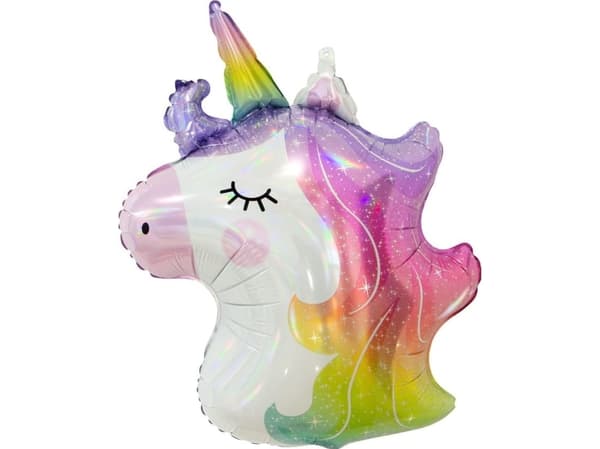 GoDan Foil balloon Unicorn (head) 75 cm glossy