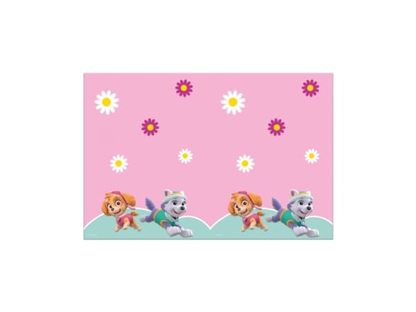 PROCOS Paw Patrol Skye and Everest birthday tablecloth - 120 x 180 cm - 1 pc universal
