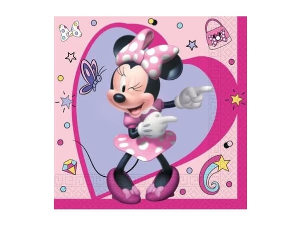 GoDan Papirservietter Minnie Mouse 33x33cm 20 stk