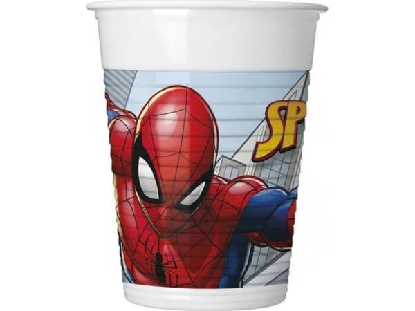 GoDan Spiderman plastkopper 200ml 8 stk