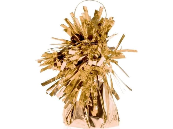 GoDan Folieballongvekt, rosa og gull, 145g