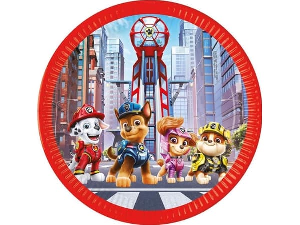 GoDan Paperilautaset Paw Patrol 23cm 8kpl 8kpl