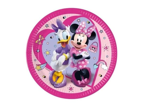 GoDan Papirtallerkener Minnie Junior 23cm 8stk