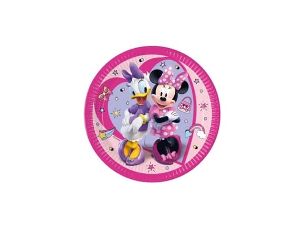 GoDan Papirtallerkener Minnie Junior 23cm 8stk