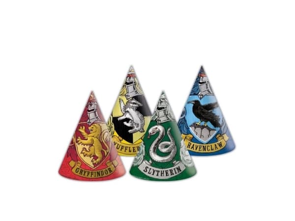 Harry Potter partyhatte, 6 stk.