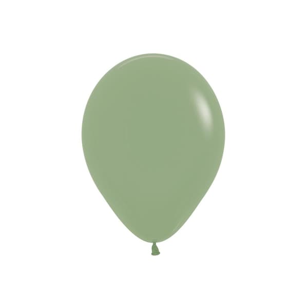 Sempertex Almindelig ballon (pakke med 100) Eucalyptus One Size