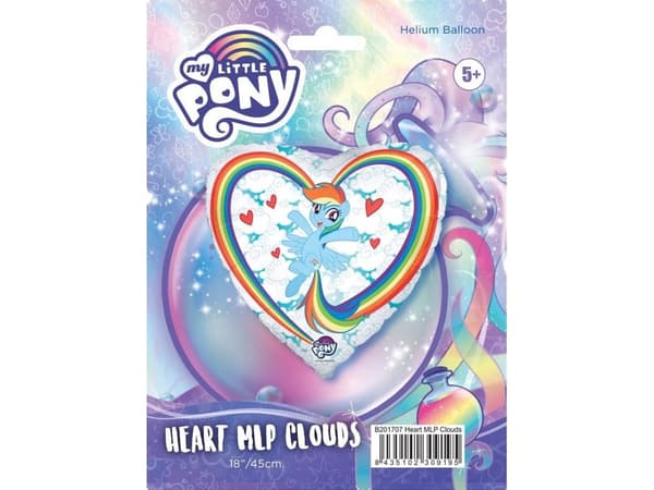 Flexmetal Folieballong 18 tommer FX - My little Pony Clouds, pakket
