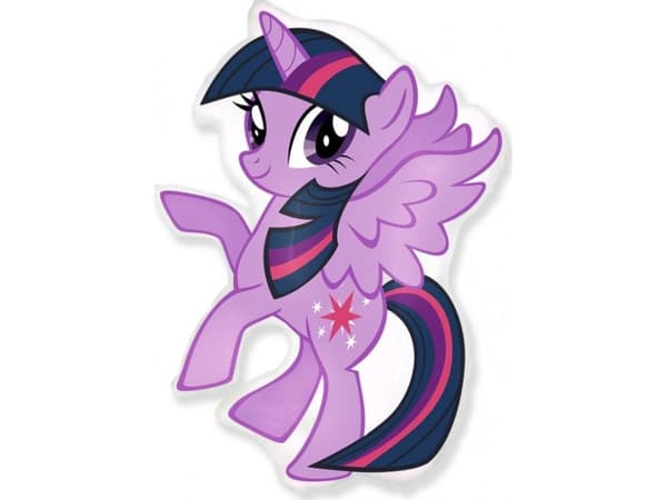 Flexmetal 24 inch foil balloon FX - Ponies: Twilight, prepackaged