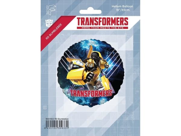 Flexmetal Folieballong 18 tommer FX - Transformers - Bumblebee, pakket