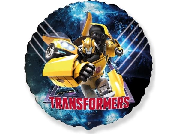 Flexmetal Folieballong 18 tommer FX - Transformers - Bumblebee, pakket