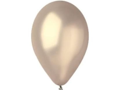 GoDan Ballonger 26cm, metallisk sølv