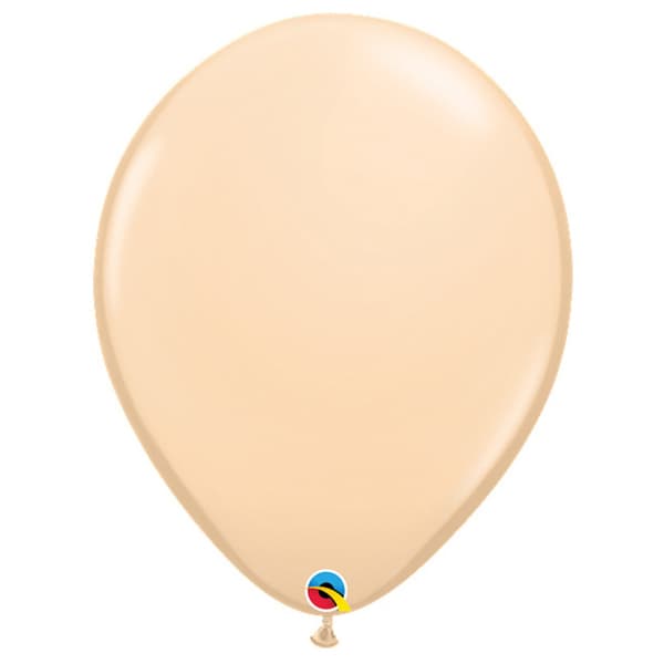 Qualatex Latex Plain Balloon (Pack of 50) Blush One Size